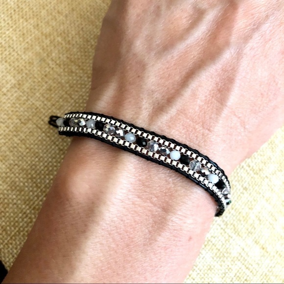 ⭐️ 5 for $25 Bohemian Weave Rope Crystal Bracelet - Picture 3 of 4